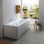 Kiamami valentina - baignoire hydromassage rectangulaire ester