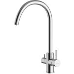 Kielle - wimeo - mitigeur d'�vier avec fonction filtrante, inox bross� 10525f05