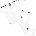 Kimono / gi de jjb pour homme, mod�le ground gamer 2. 0, blanc, taille a2l
