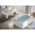 Kinedo - baignoire balneo rectangulaire - bossanova - vague - 185 x 120 cm - fabrication fran�aise - ...
