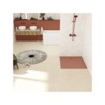 Kinedo - receveur extra - plat 100x70 kinesurf nova terracotta mat rd1233tm