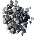 King mat�riaux - lot de 2 sacs de + / - 20 kg - galet bleu gris de marbre 12 / 20
