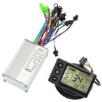 Kingcamp - kit de contrleur sans balais avec cran lcd, compatible pour vlo et scooter lectrique