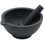 Kinghoff kh - 1197 mortier de cuisine en fonte