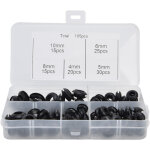 Kit de 105 ?illets assortis, joints d'�tanch�it� �lectriques en caoutchouc, bagues de protection pour ...