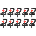 Kit 10x asperseur rotatif g avec support serre jardin