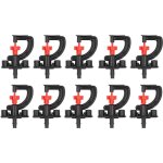 Kit 10x asperseur rotatif g avec support serre jardin