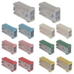 Kit de 14 mini fusibles � cartouche fendus pour automobile mcase 15a 20a 25a 30a 40a 50a 60a 32v
