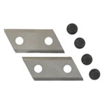 Kit de 2 couteaux broyeurs réversibles adaptable ryobi pour modèle rsh2400r. remplace origine acc030, ... Kit de 2 couteaux broyeurs réversibles adaptable ryobi pour modèle rsh2400r. remplace origine acc030, ...