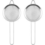 Kit 2 passoires � cocktail inox tamis fin pour bar professionnel accessoire mixologie polyvalent filtre ...