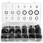 Kit de 279 pices, 18 tailles, assortiment de joints toriques en caoutchouc, kit de joints de plomberie ...