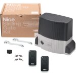 Kit d&39automatisation pour portail coulissant nice th1500kce 1500 kg thor avec 2 t�l�commandes et accessoires ...