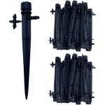 Acquaverde - kit 50 goutteur irrigation goutte  goutte, rglable  360 de 0  40 litres / heure, micro ...