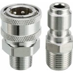 Memkey - kit adaptateur à connexion rapide pour nettoyeur haute pression, filetage mâle 9, 5 mm, 5000 ... Memkey - kit adaptateur à connexion rapide pour nettoyeur haute pression, filetage mâle 9, 5 mm, 5000 ...