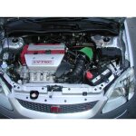 Kit d admission direct green pour honda civic 01 - 05 2. 0l 16v vtec type r - 200cv - 40997163