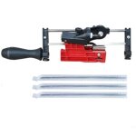 Kit d'aff�tage de tron�onneuse avec cadre de guidage et 3 lames de lime pour un entretien pr�cis de la ...