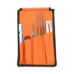 Kit d'afftage universel portable pour trononneuse, limes rondes 5 / 32' (4 mm) / 3 / 16' (4, 8 mm) ...