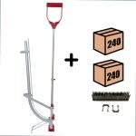Hora - kit agrafeuse de tube per pour plancher chauffant Hora - kit agrafeuse de tube per pour plancher chauffant