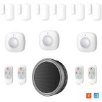Kit alarme etendu �volutif 868 mhz connect� wifi 2, 4ghz avec sir�ne 90db flash led