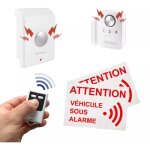 Kit alarme food truck autonome sans - fil essentiel 1 - détecteur ouverture / vibration + sirène + télécommand ... Kit alarme food truck autonome sans - fil essentiel 1 - détecteur ouverture / vibration + sirène + télécommand ...