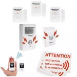 Ultra secure - kit alarme 'local agricole' autonome sans - fil - 3 détecteurs ouverture + 1 mouvement ... Ultra secure - kit alarme 'local agricole' autonome sans - fil - 3 détecteurs ouverture + 1 mouvement ...