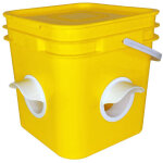 Kit d'alimentation � 4 ports pour poulailler mangeoire abreuvoir avec lot de 4 mangeoires �tanches � ...