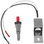 Kit d'allumage pi�zo pour barbecues � gaz, compatible avec les mod�les weber 80462, weber q100, q120, ...