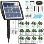 Kit arrosage automatique solaire avec minuterie 15m tuyau arrosage systme d'arrosage automatique systme ...