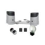 Kit automatisme de portail a 2 battants hyke - nice Kit automatisme de portail a 2 battants hyke - nice