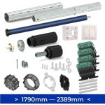Kit axe moteur volet roulant 1790 - - - 2389 mm moteur filaire Kit axe moteur volet roulant 1790 - - - 2389 mm moteur filaire