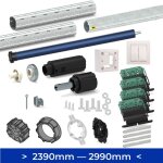 Kit axe moteur volet roulant 2390 - - - 2990 mm moteur filaire