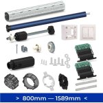 Kit axe moteur volet roulant 800 - - - 1589 mm moteur filaire Kit axe moteur volet roulant 800 - - - 1589 mm moteur filaire