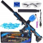 Kit de batterie pour grand fusil automatique, billes de gel, chargeur vert