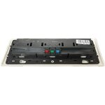 Kit bloc prise triple 3x2p + t 16a pr�cabl�e encastr� complet titane avec support, enjoliveur et plaque ...