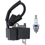 Kit de bobine d'allumage pour souffleur de feuilles portable husqvarna 125b, 125bx, 125bvx hb281 (585836101, ...