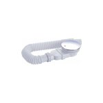 Yzmrbdqc - kit de bonde de douche extra plat 90 mm avec siphon, tamis  cheveux et flexible.