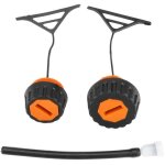 Basetbl - kit de bouchon de rservoir d'essence et de carburant pour trononneuse stihl 020, 021, 023, ...