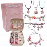 Kit pour fabriquer des bracelets et des colliers, des breloques, des perles grandes Kit pour fabriquer des bracelets et des colliers, des breloques, des perles grandes