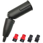 Kit de buses pour turbine, 1 brosse pour turbine � vapeur, 6 brosses diff�rentes, accessoire pour nettoyeur ...