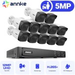 Kit caméra de surveillance 5mp×12 caméra poe extérieur vision nocturne enregistrement 24 / 7 enregistrement ... Kit caméra de surveillance 5mp×12 caméra poe extérieur vision nocturne enregistrement 24 / 7 enregistrement ...