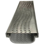 Adequa - kit caniveau d'évacuation bas niveau et grille en acier inox aisi 316 - 500x130x70 mm Adequa - kit caniveau d'évacuation bas niveau et grille en acier inox aisi 316 - 500x130x70 mm
