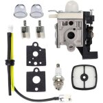 Kit carburateur 10 pi�ces echo srm - 2320t pour d�broussailleuse echo srm - 2320t 21, 2 cc, livr� avec ...