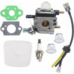 Kit carburateur c1u - k54a avec filtre  air et bougie d'allumage - pour motoculteur / cultivateur 2 ...