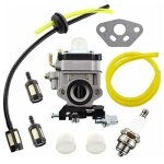 Kit de carburateur pour d�broussailleuse al - ko alko, mod�les bc410, bc4535, bc4125, avec tuyau et filtre ...