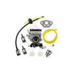 Kit de carburateur pour débroussailleuse al - ko alko, modèles bc410, bc4535, bc4125, avec tuyau et filtre ... Kit de carburateur pour débroussailleuse al - ko alko, modèles bc410, bc4535, bc4125, avec tuyau et filtre ...