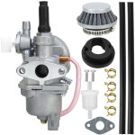 Kit de carburateur avec filtre � air, filtre � essence et tuyau pour 2 temps - pour 43 / 47 / 49 / 50cc, ...