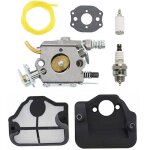 Kit de carburateur pour husquvarna 36 41 136 137 137e 141 142 141le 142e scie, remplace wt - 834 wt - ...
