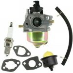 Kit de carburateur de rechange, kit de dmarrage par traction, pices de moteur de tondeuse  gazon, ...