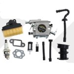 Kit de carburateur pour stihl 021 023 025 ms210 ms230 ms250 250 1123 120 0605 1123 160 1650 trononneuse ...