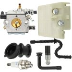 Kit carburateur pour stihl 026 ms260 ms240 240 walbro wt - 194 & bougie filtre � air